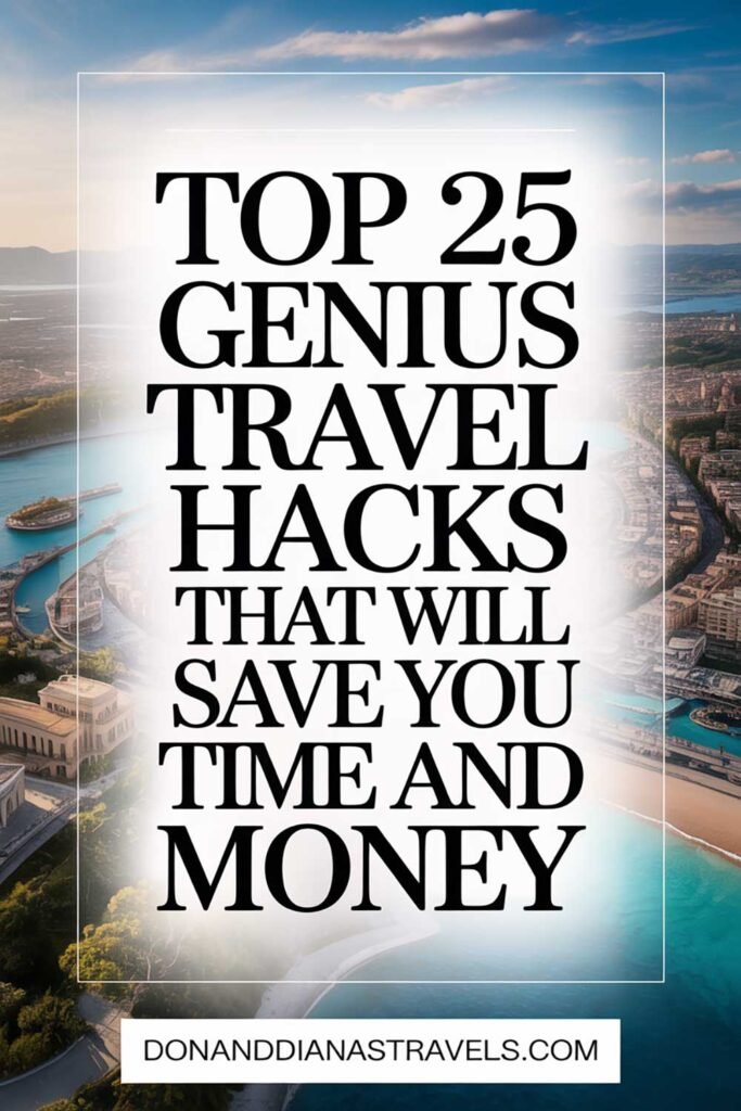 Top 25 Genius Travel Hacks That Will Save You Time and Money