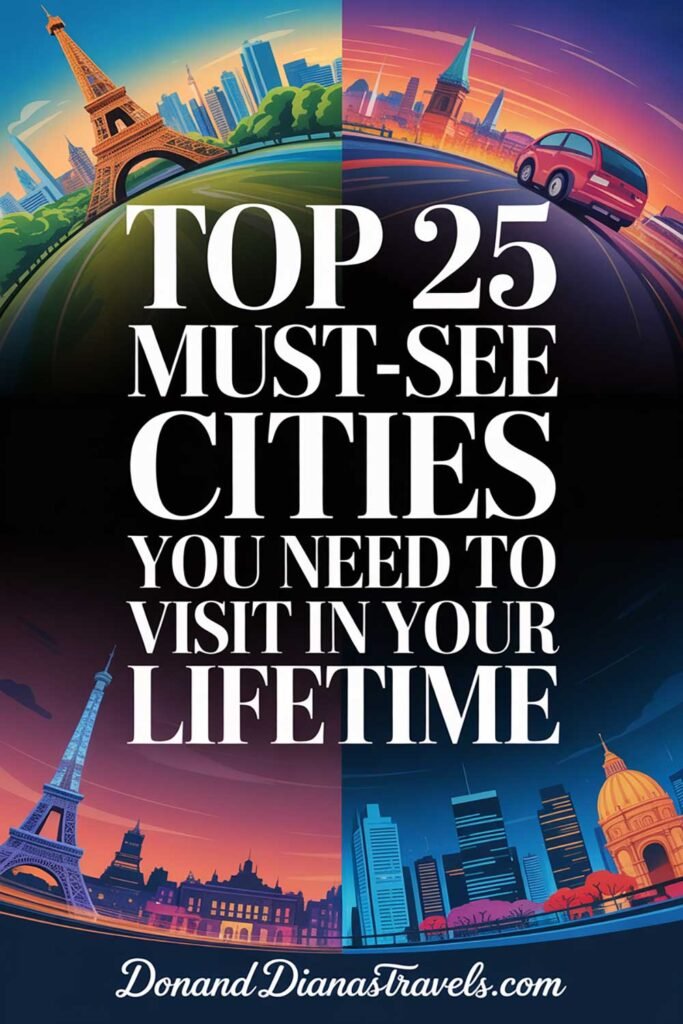 Top 25 Must-See Cities You Need to Visit in Your Lifetime
