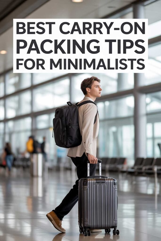 Best Carry-On Packing Tips for Minimalists