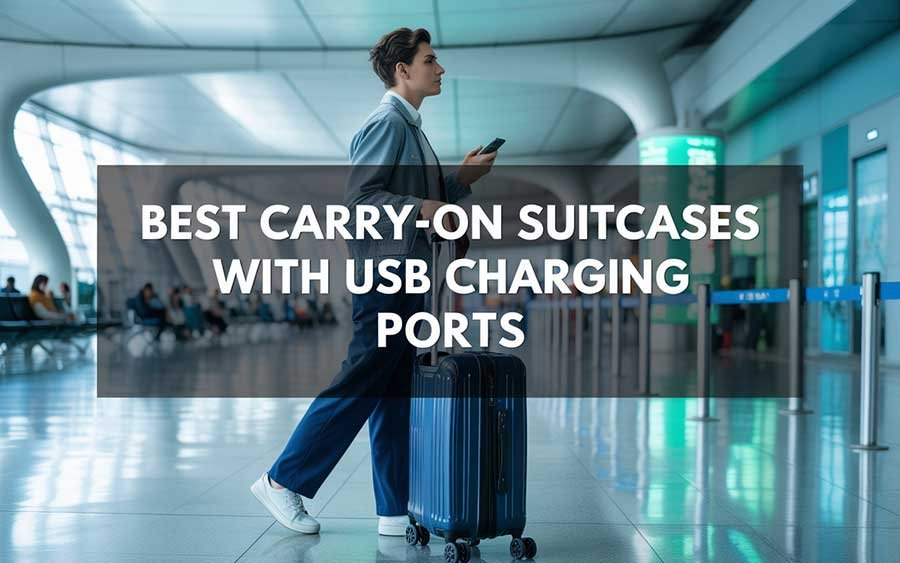 Best Carry-On Suitcases with USB Charging Ports