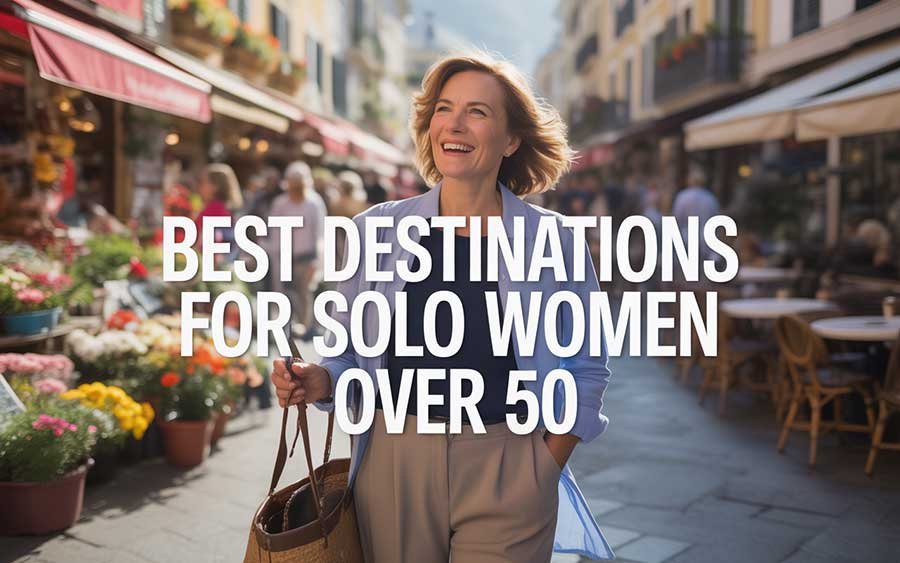 Best Destinations for Solo Women Over 50