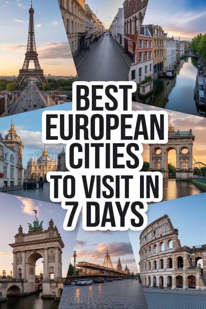 Best European Cities to Visit in 7 Days