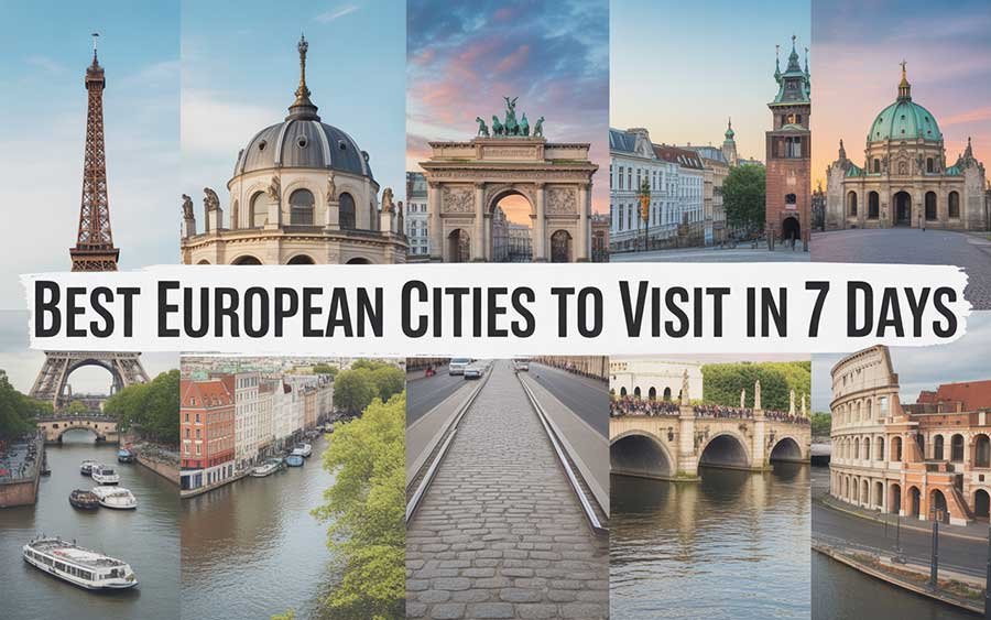 Best European Cities to Visit in 7 Days