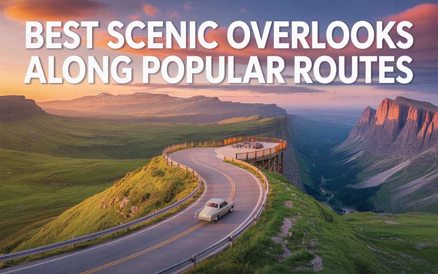Best Scenic Overlooks Along Popular Routes