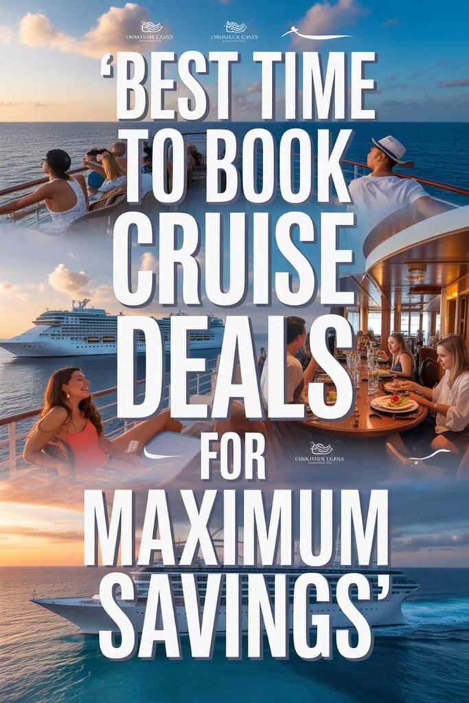 Best Time to Book Cruise Deals for Maximum Savings