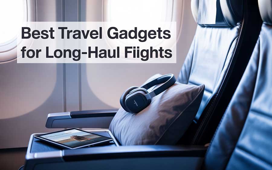 Best Travel Gadgets for Long-Haul Flights