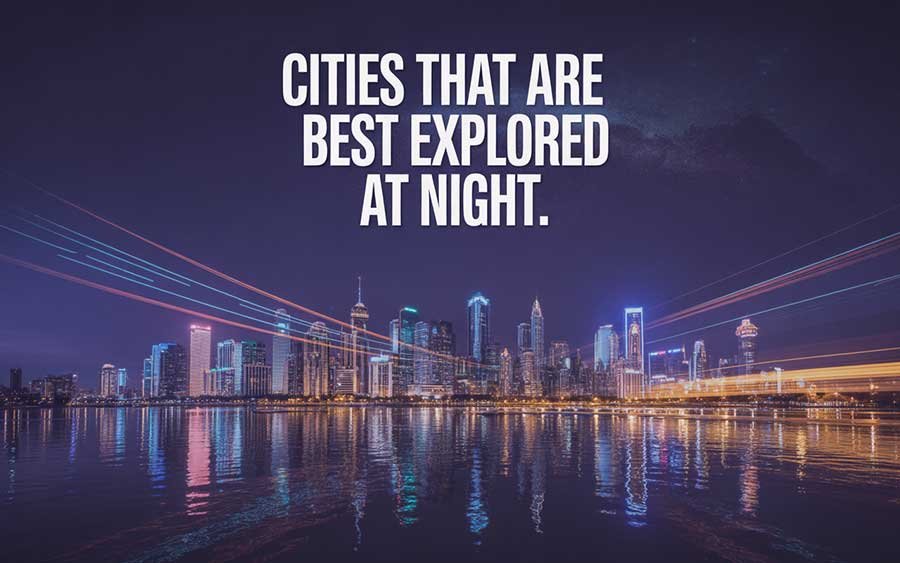Cities That Are Best Explored at Night
