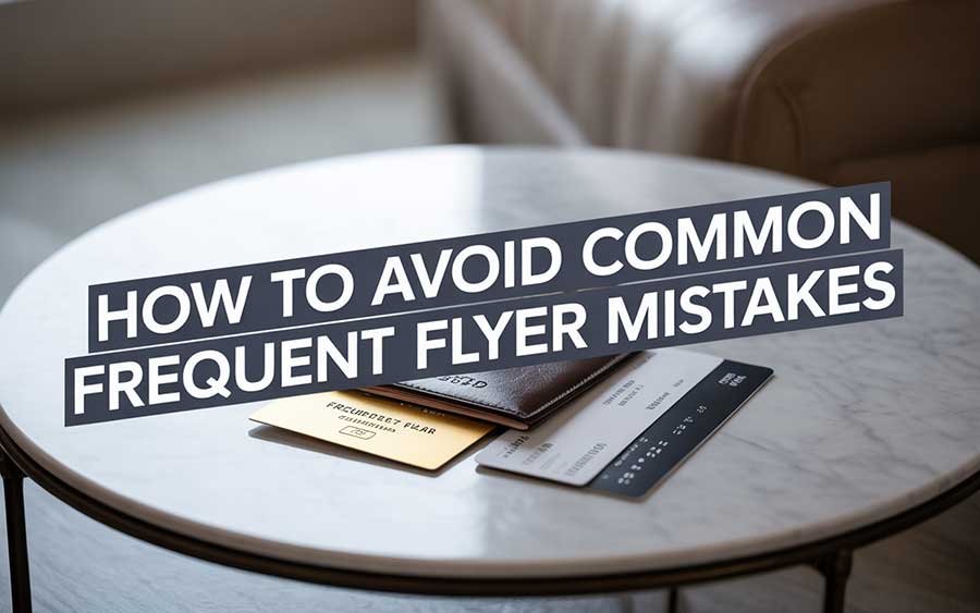 How to Avoid Common Frequent Flyer Mistakes