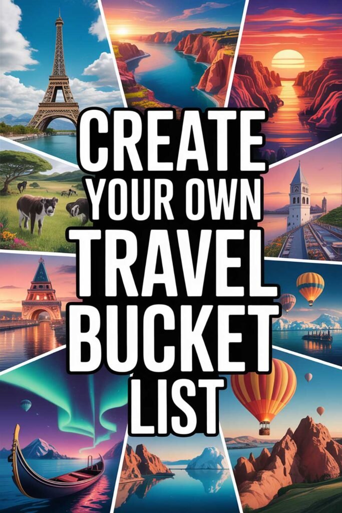 How to Create Your Own Travel Bucket List