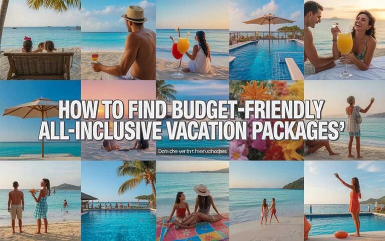 Budget-Friendly All-Inclusive Vacation Packages