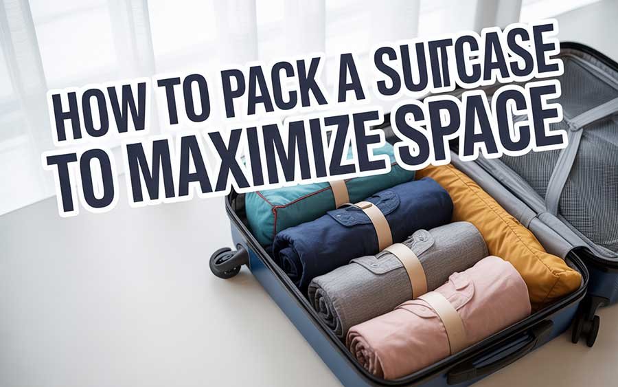 How to Pack a Suitcase to Maximize Space