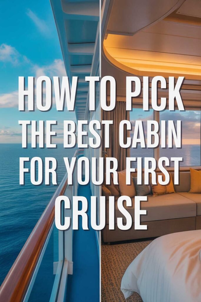 How to Pick the Best Cabin for Your First Cruise