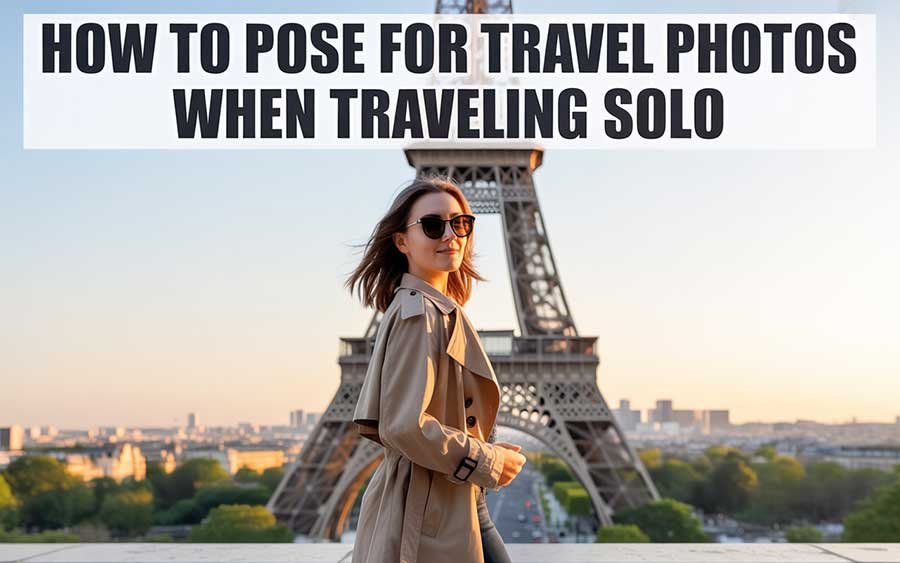 How to Pose for Travel Photos When Traveling Solo