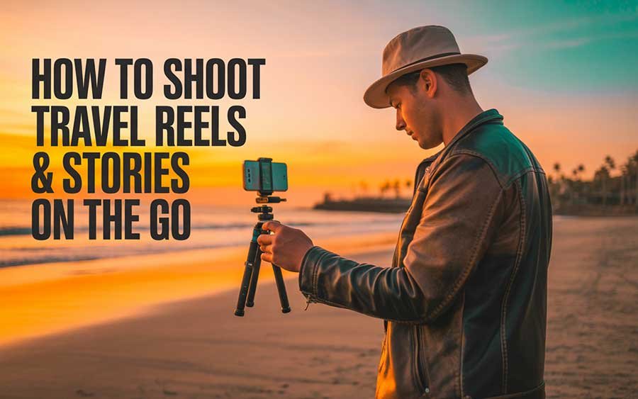 How to Shoot Travel Reels and Stories on the Go