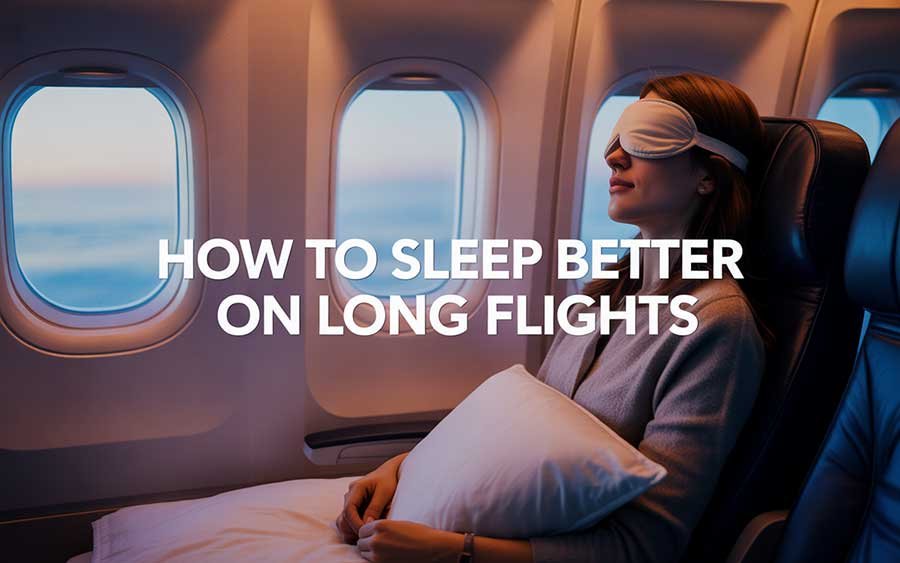 How to Sleep Better on Long Flights