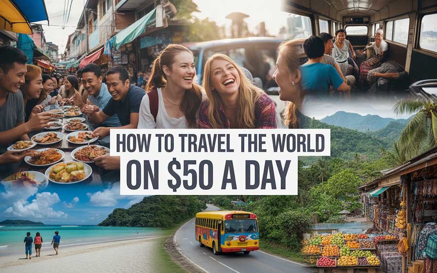 How to Travel the World on $50 a Day