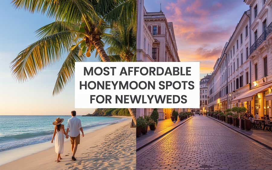 Most Affordable Honeymoon Spots for Newlyweds