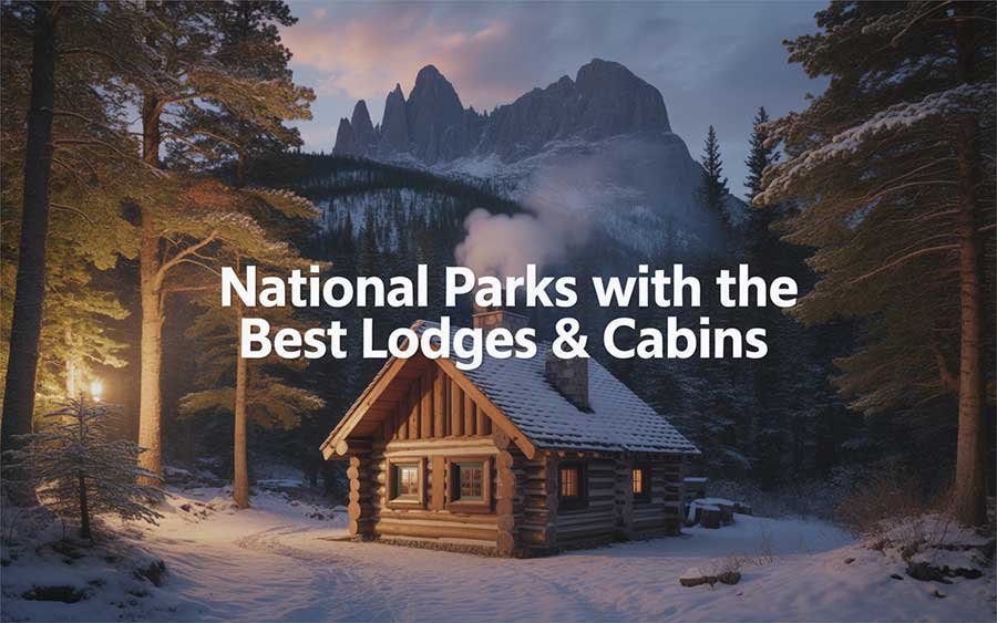 National Parks with the Best Lodges and Cabins