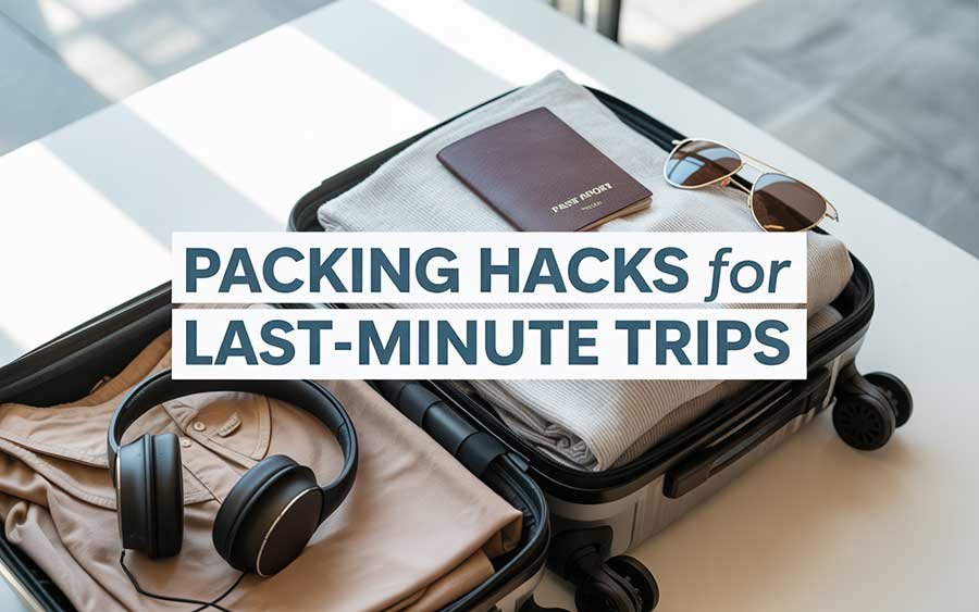 Packing Hacks for Last-Minute Trips