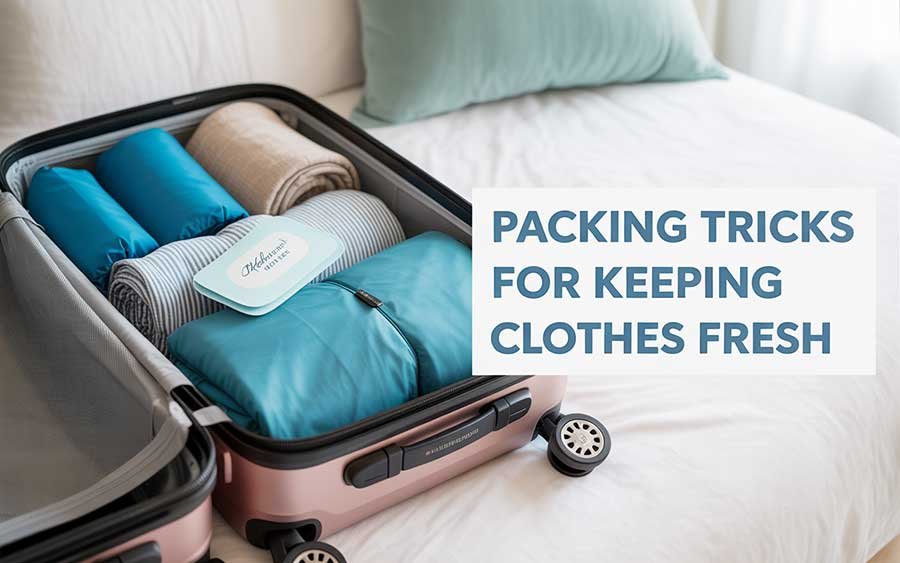 Packing Tricks for Keeping Clothes Fresh