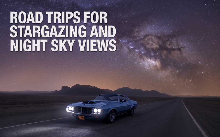 Road Trips for Stargazing and Night Sky Views