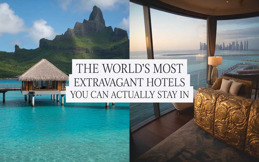 The World’s Most Extravagant Hotels You Can Actually Stay In