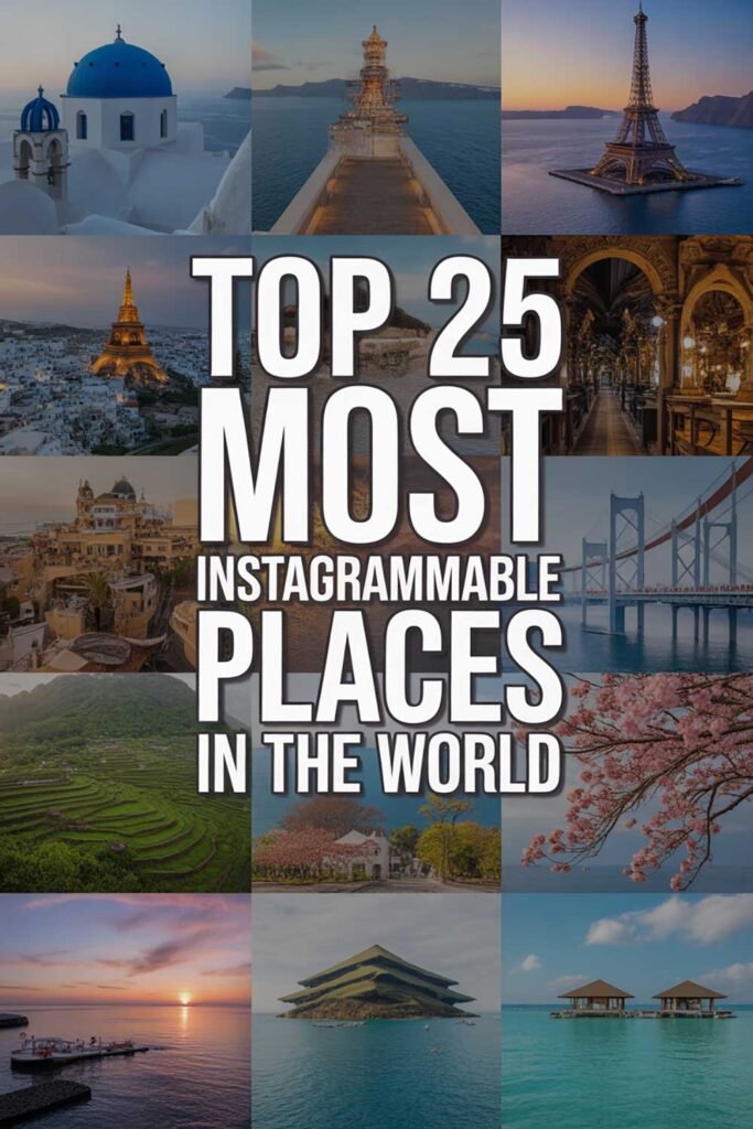 Top 25 Most Instagrammable Places in the World