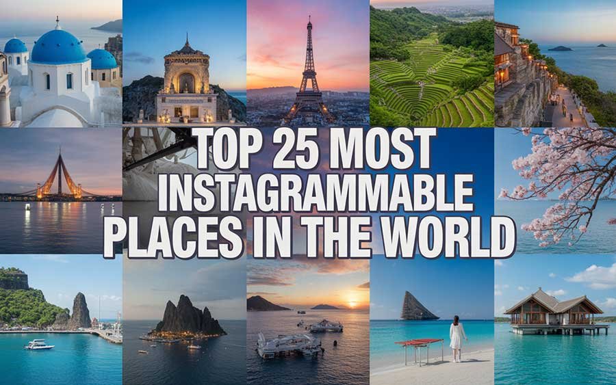 Top 25 Most Instagrammable Places in the World