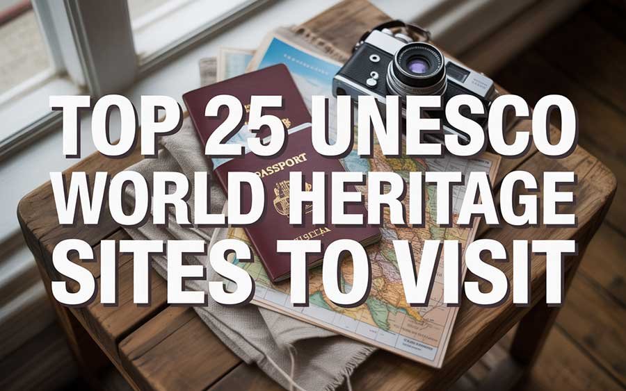 Top 25 UNESCO World Heritage Sites to Visit