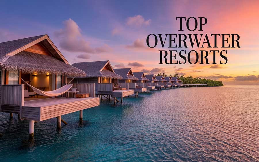 Top Beach Resorts with Overwater Bungalows