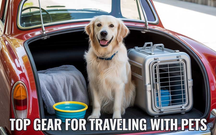 Top Gear for Traveling with Pets