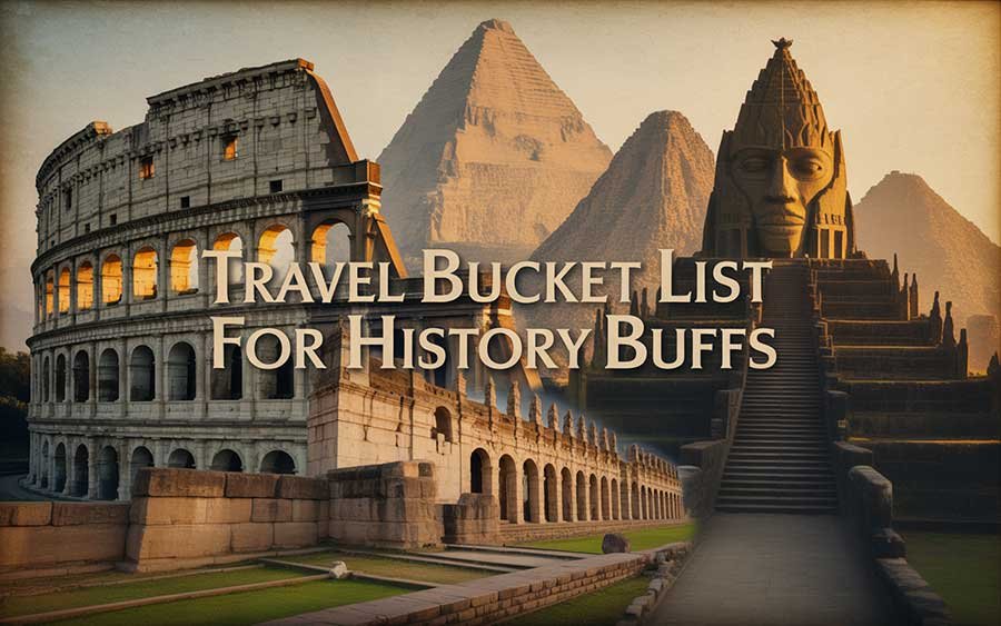 Travel Bucket List for History Buffs