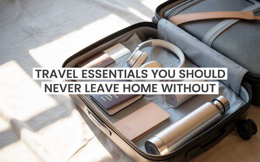 Travel Essentials You Should Never Leave Home Without