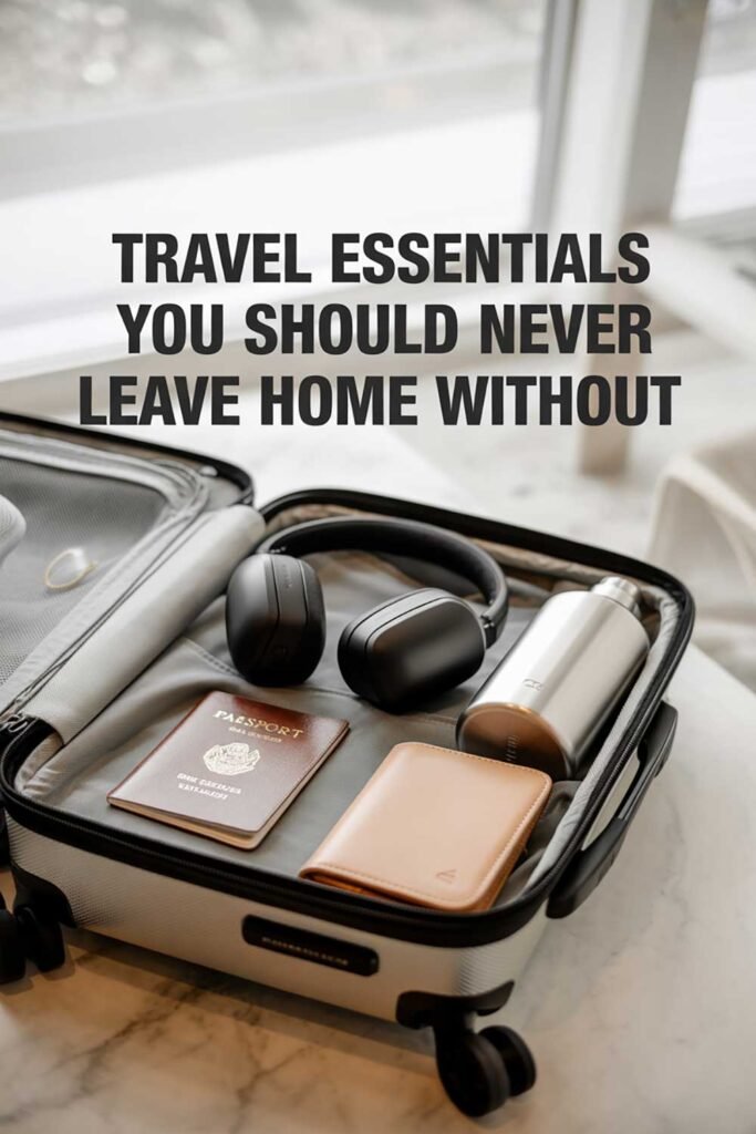 Travel Essentials You Should Never Leave Home Without