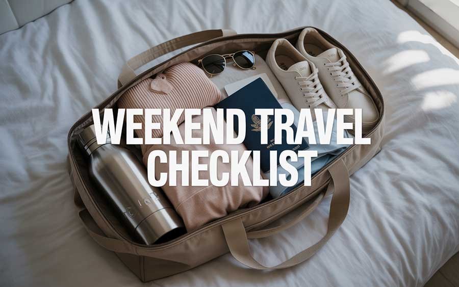 Ultimate Checklist for Weekend Travel