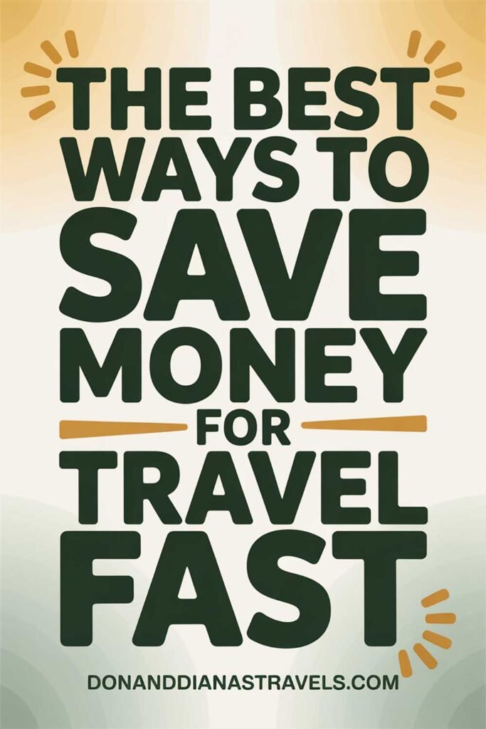 The Best Ways to Save Money for Travel Fast