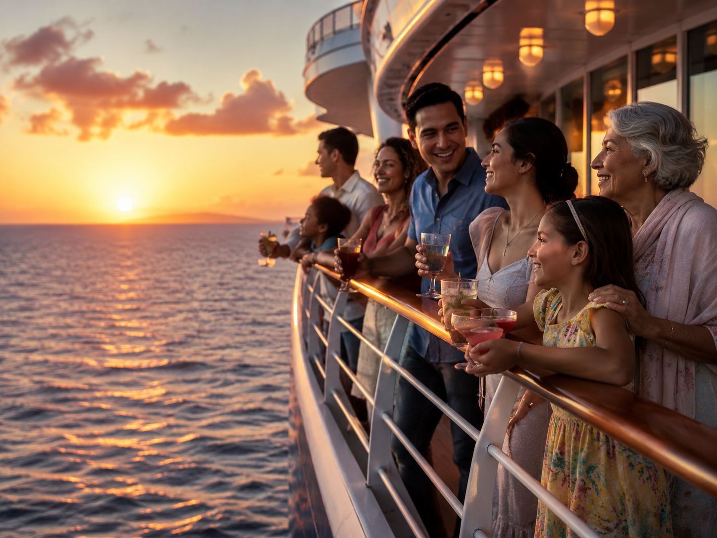 Character meet and greet on a Disney cruise ship
