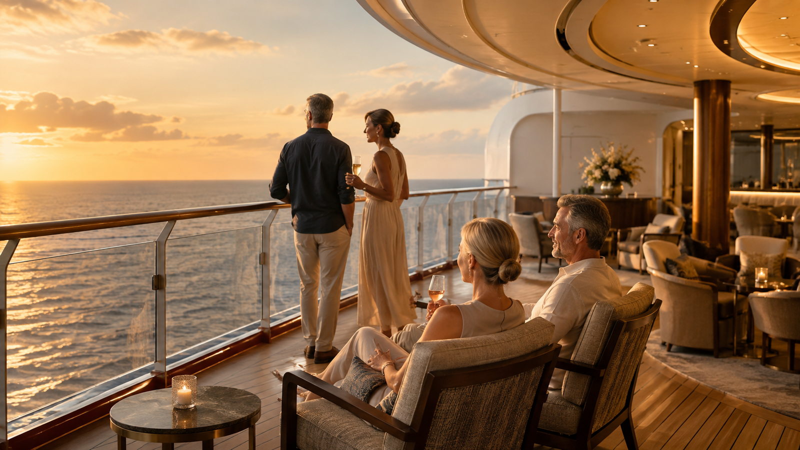 Dining aboard a Holland America cruise ship