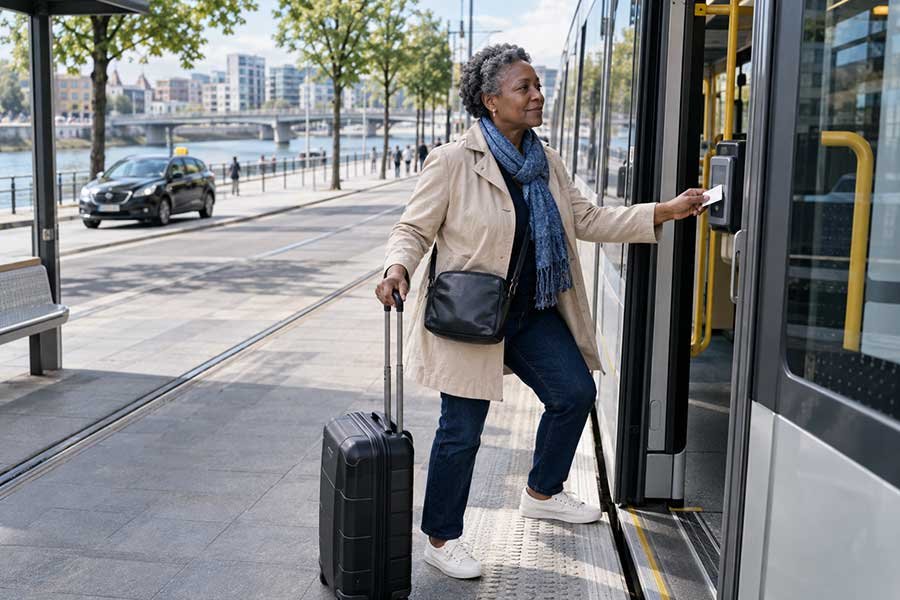 A quiet destination during shoulder season travel