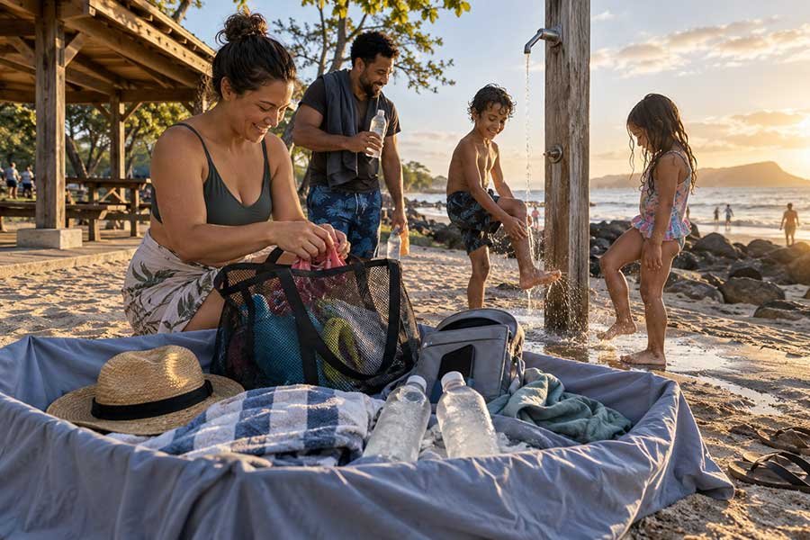 A traveler with extra buffer time built into a vacation schedule