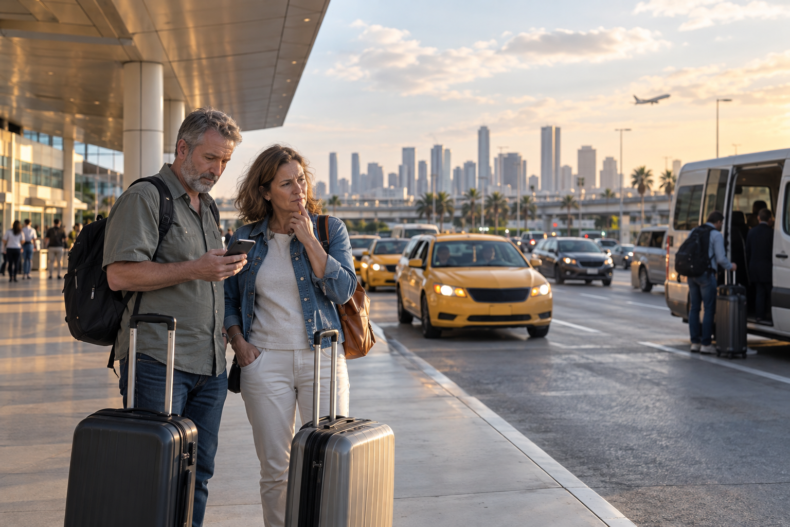 Choosing seats together on a flight booking screen